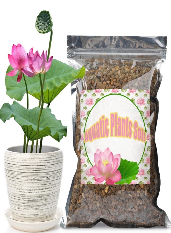 Doter Aquatic Soil for Plants - 2.2LBS, Clay Aquarium Soil Suitable for Small Ponds & Water Plants Like Lotus & Water Lily, Safe for Fish & Aquatic Life - Image 1